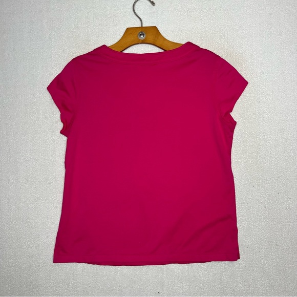 Lilly Pulitzer Pink Short Sleeve Womens Top - Picture 4 of 5